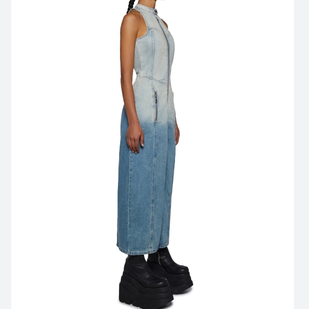 The Ragged Priest Moto Denim Maxi NWT